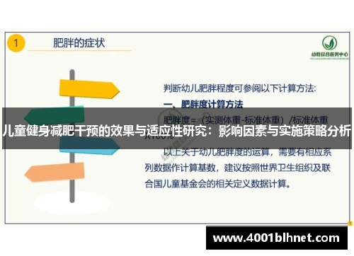 儿童健身减肥干预的效果与适应性研究：影响因素与实施策略分析